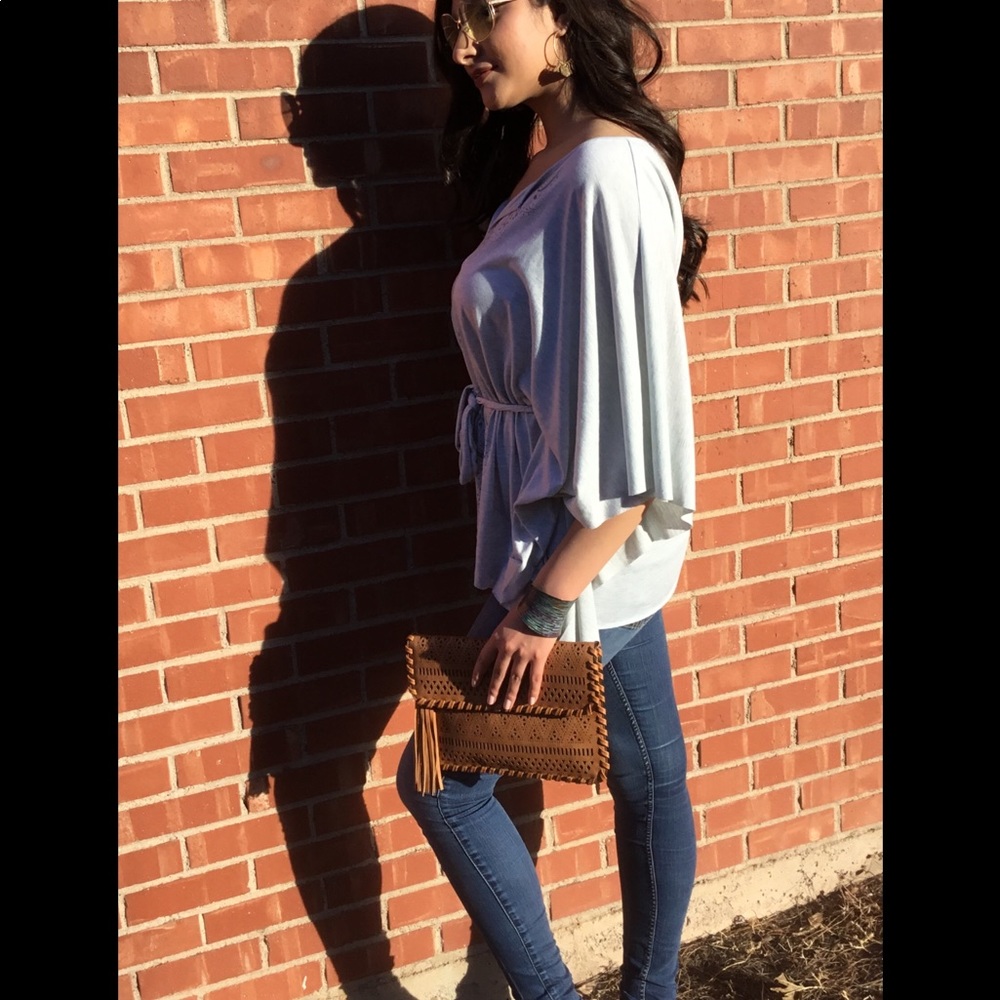 Green Boho Style Top-LAST One - Picture 3 of 5